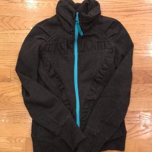 Lululemon for girls ivivva size 12 zip sweatshirt